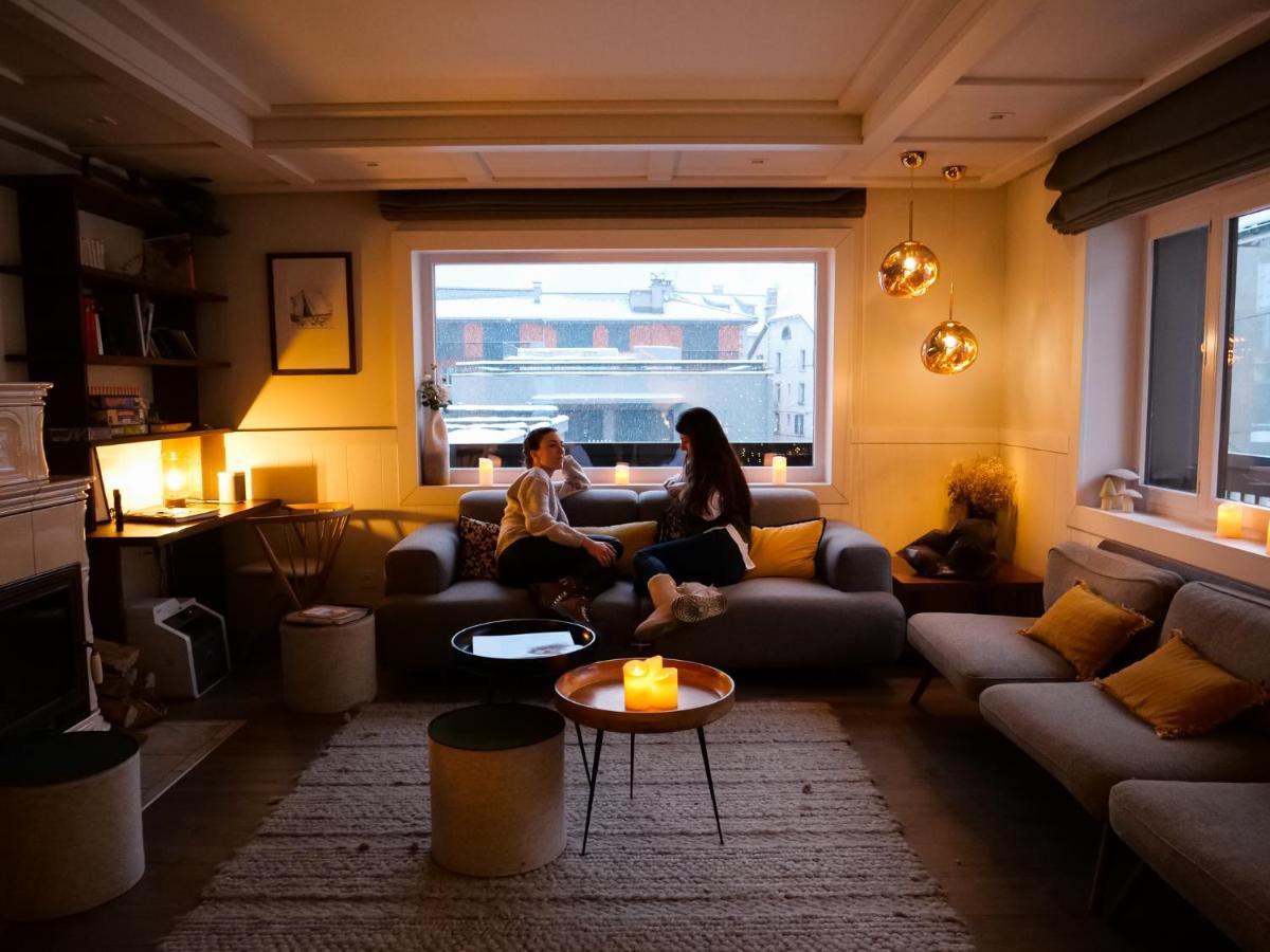 Chalet Hotel Le Whymper Chamonix Bagian luar foto