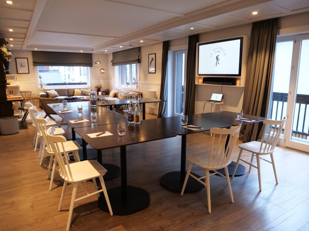 Chalet Hotel Le Whymper Chamonix Bagian luar foto
