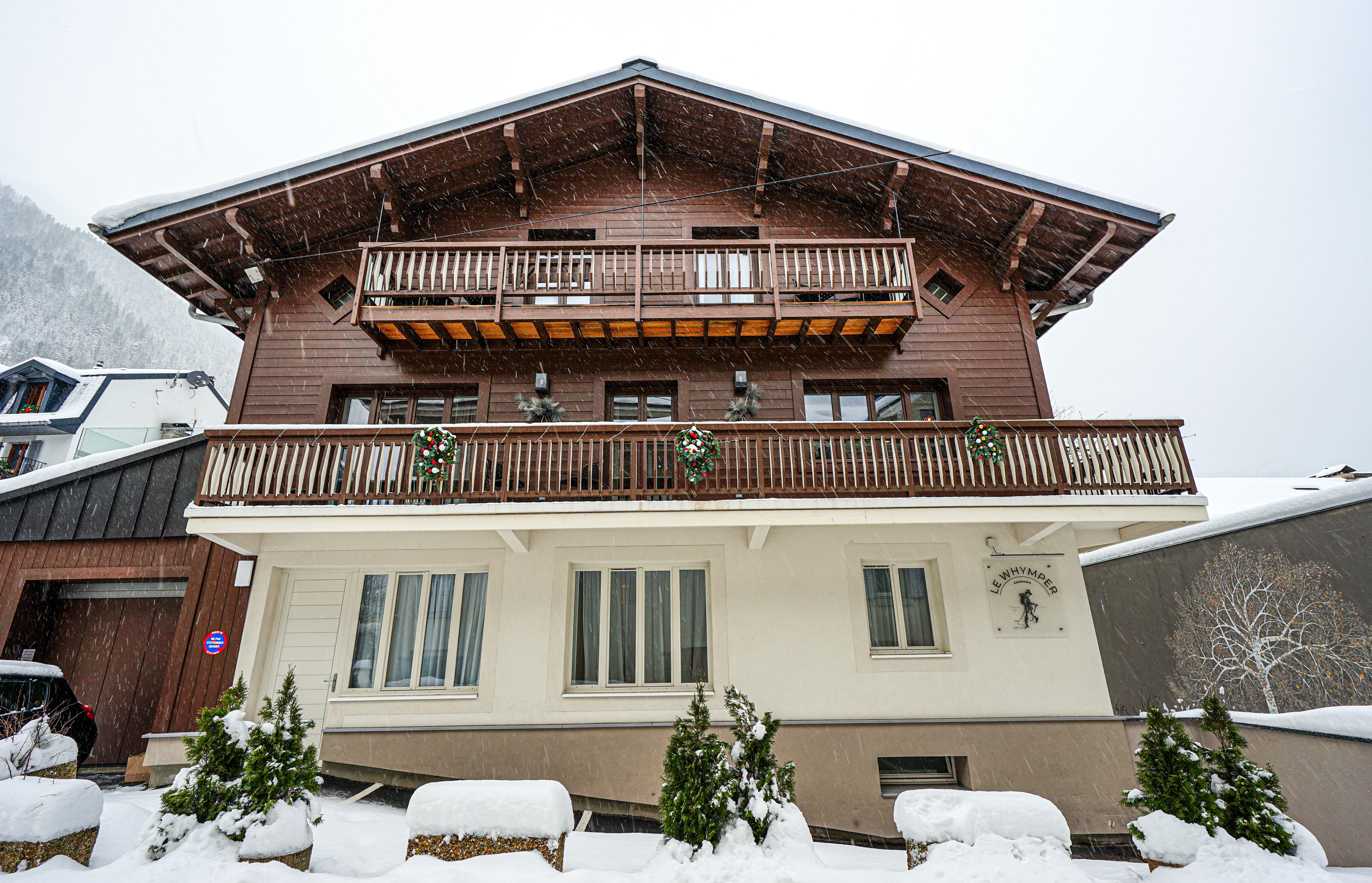 Chalet Hotel Le Whymper Chamonix Bagian luar foto