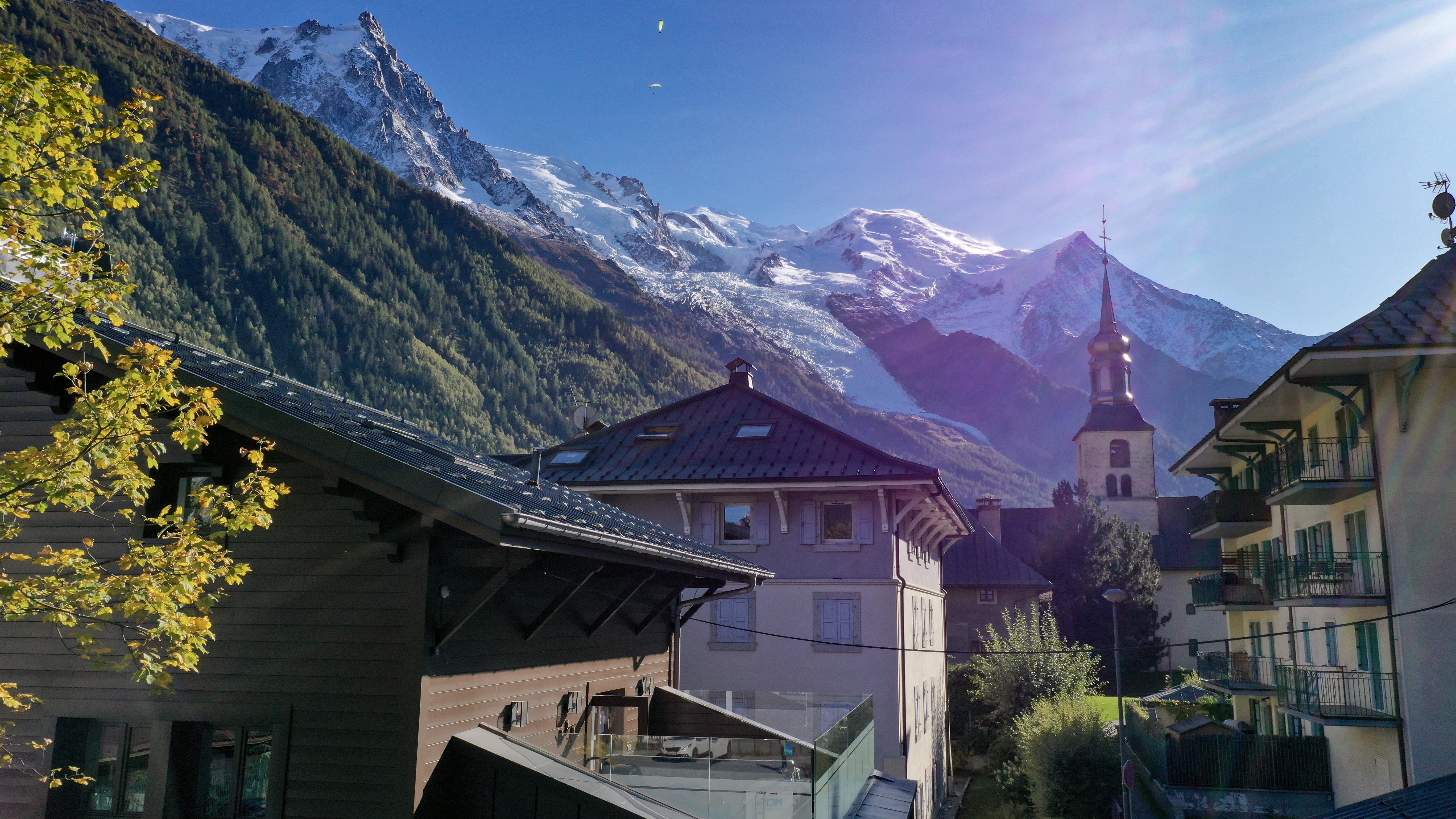 Chalet Hotel Le Whymper Chamonix Bagian luar foto