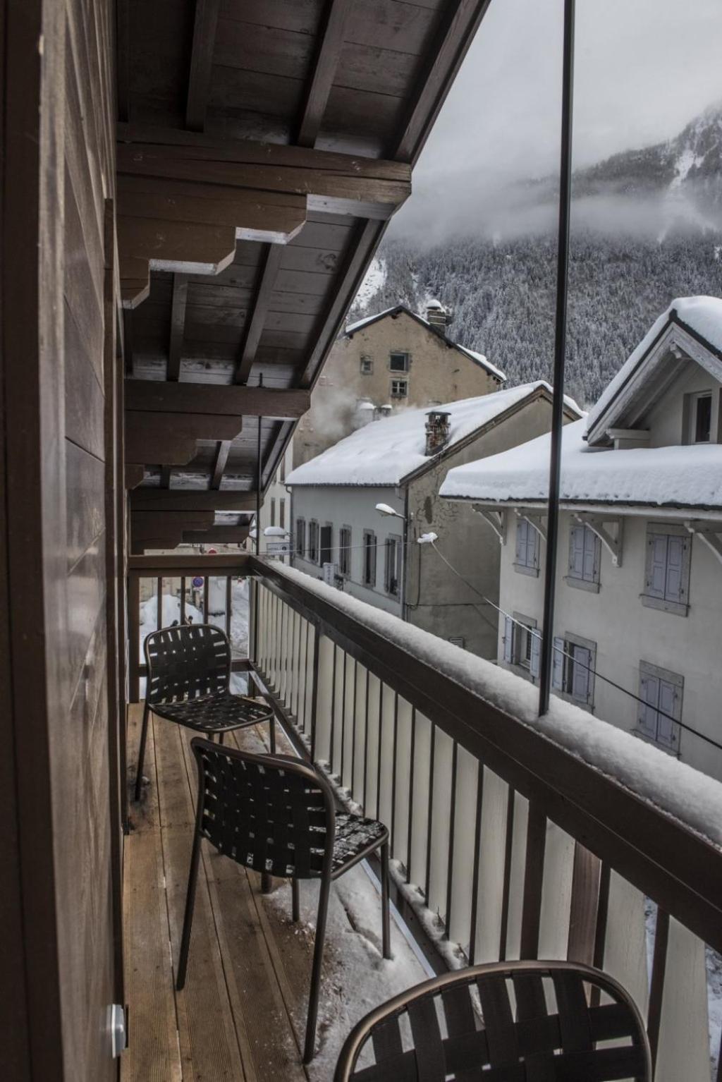 Chalet Hotel Le Whymper Chamonix Bagian luar foto