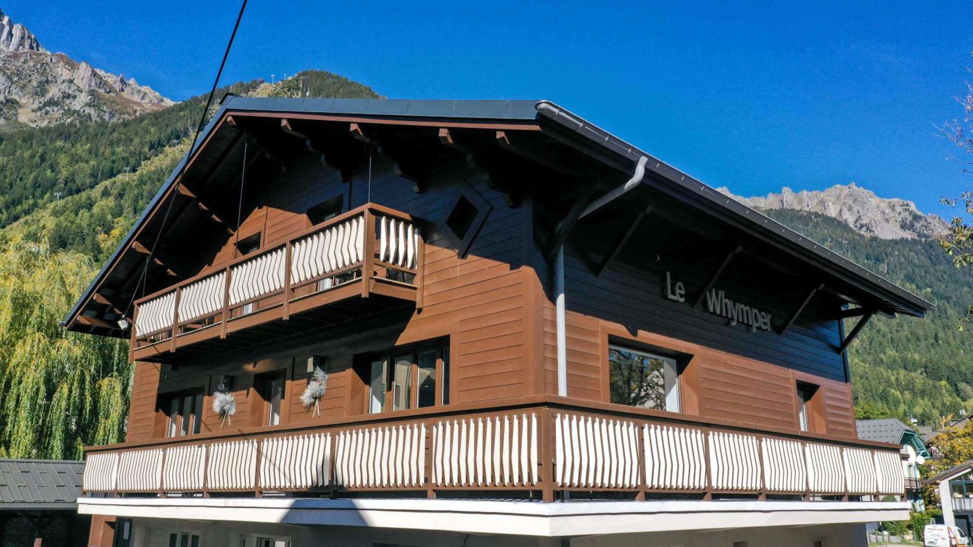 Chalet Hotel Le Whymper Chamonix Bagian luar foto