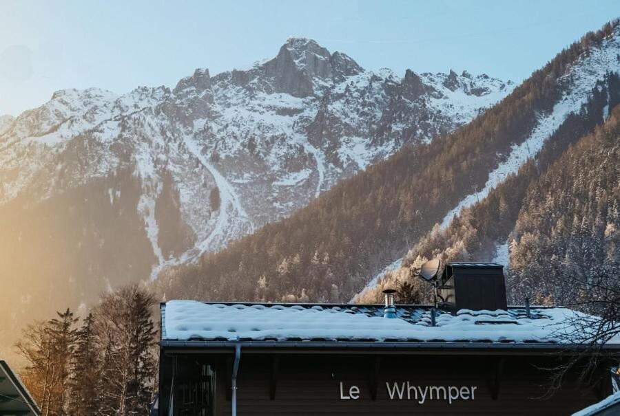 Chalet Hotel Le Whymper Chamonix Bagian luar foto