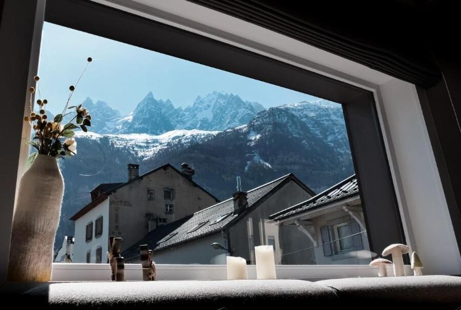 Chalet Hotel Le Whymper Chamonix Bagian luar foto