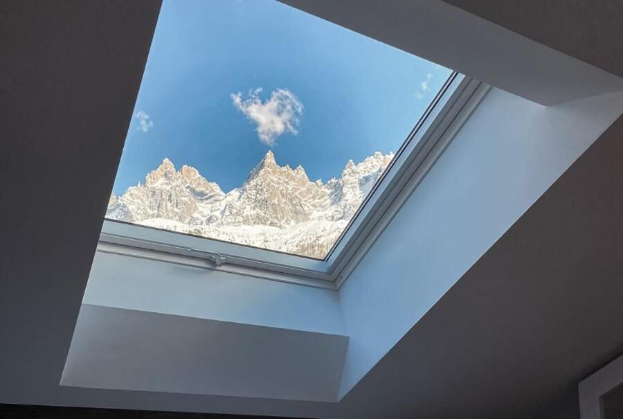 Chalet Hotel Le Whymper Chamonix Bagian luar foto