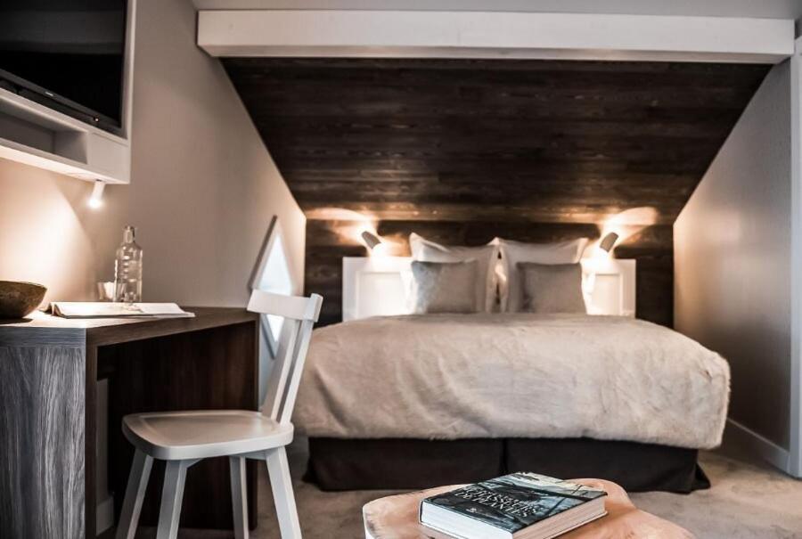 Chalet Hotel Le Whymper Chamonix Bagian luar foto